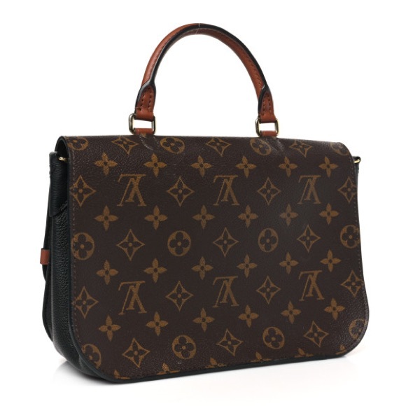 Brown Monogram Satchel Bag - Picture 4 of 5